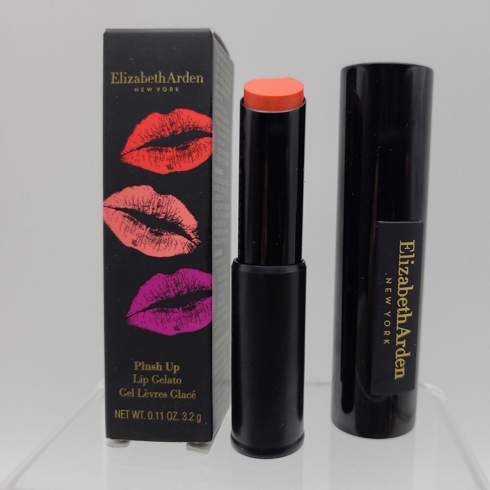 Elizabeth Arden PLUSH UP Lip Gelato Lipstick POPPY POUT 16 Full Size